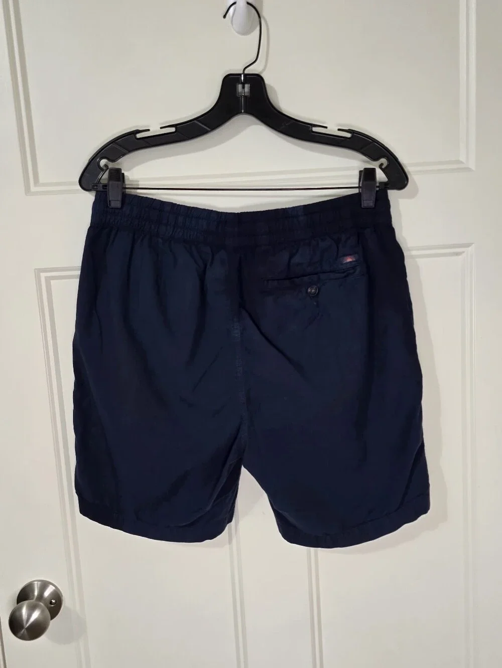Faherty Navy Drawstring Shorts Men's Medium Casual Beach